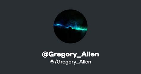 Gregoryallen Twitter Instagram Linktree