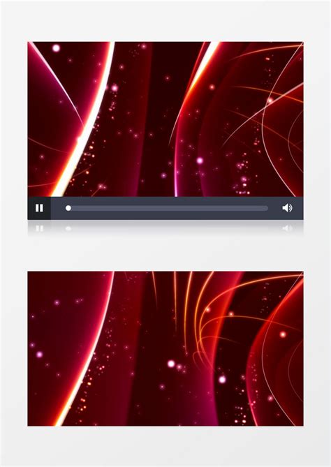 白色光点红色射线舞台背景视频模板下载 舞台背景 图客巴巴