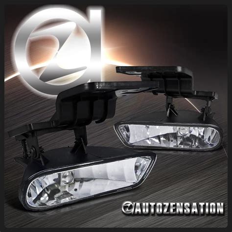 Find 99 02 Chevy Silverado 00 06 Tahoe Suburban Crystal Chrome Bumper Fog Lights In California