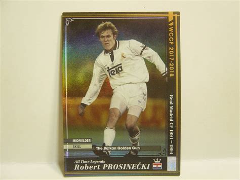 目立った傷や汚れなし WCCF 2017 2018 ATLE EXT ロベルトプロシネツキ Robert Prosinecki 1969