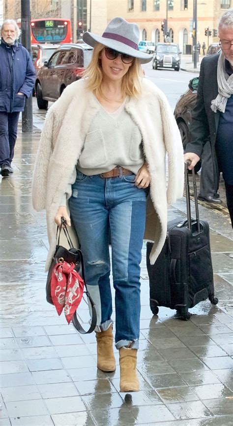 Kylie Minogue Street Style Out In London 01152018 • Celebmafia