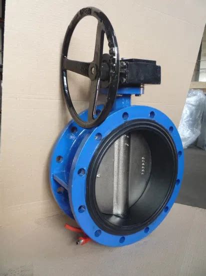 Double Flange Concentric Butterfly Valve Pn10 Pn16 Size From 2 To 48