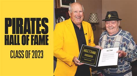 Steve Blass Surprises The Newest Members Of The Pittsburgh Pirates Hall