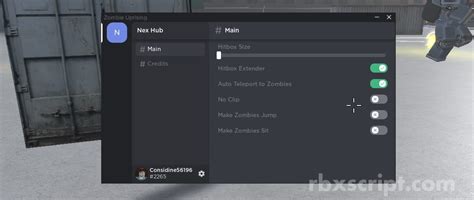 Zombie Uprising Hitbox Extender Hitbox Size Noclip Scripts Rbxscript