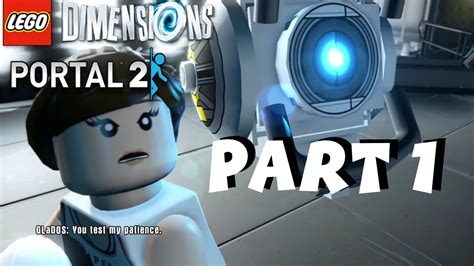 Lego Dimensions Portal 2 Level Pack Walkthrough Part 1 YouTube