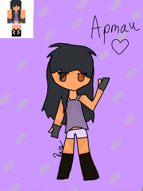 Aphmau Fanart By Iirainyday On Deviantart