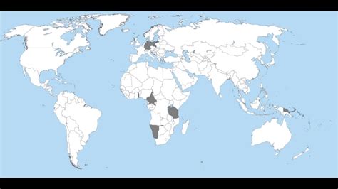 German Empire World Map