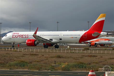 EC NGP Iberia Express Airbus A321 251NX Lanzarote Spotter