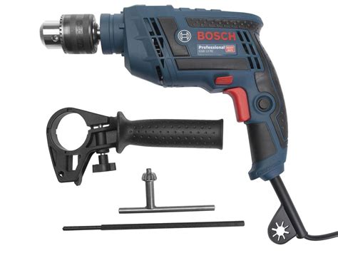 Furadeira De Impacto Bosch 650w Velocidade Variável Mandril 12” Gsb