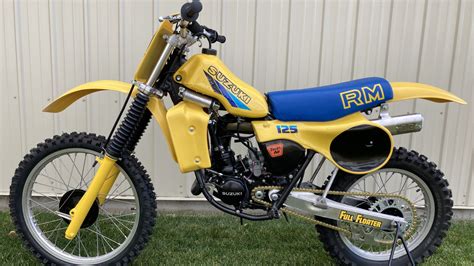 1983 Suzuki Rm125 At Las Vegas Motorcycles 2022 As W157 Mecum Auctions