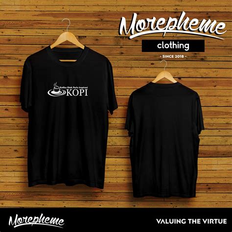 Jual Kaos Baju Kopi Ketika Otak Perlu Inspirasi Ngopi Coffee Kaos