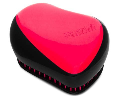 Tangle Teezer Compact Styler Detangling Hairbrush Pink Sizzle Catch