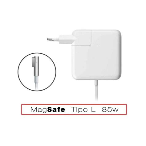 White 85-watt charger with T-port for the Macbook Pro (15 inches)