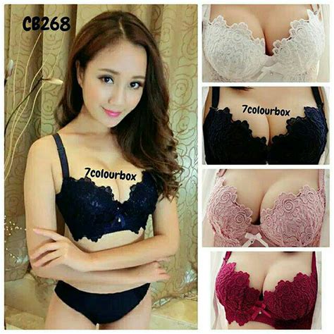 Jual Set Cb Push Up Kawat Bra Set Dengan Celana Dalam Busa Tebal