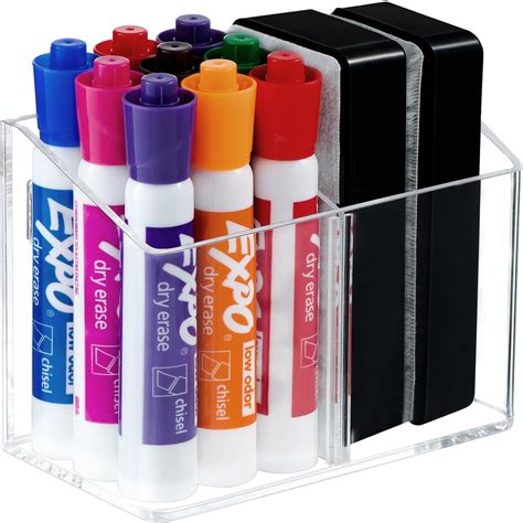 Amazon HBlife Acrylic Magnetic Dry Erase Marker Holder 2