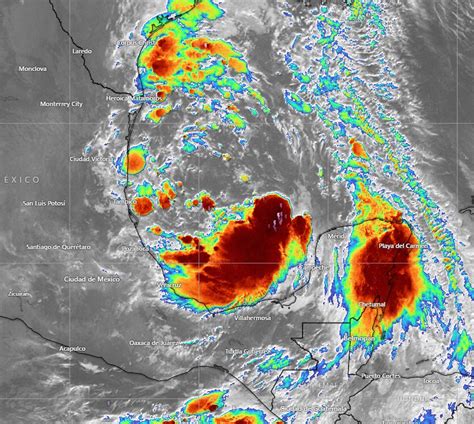 El Ciclón Tropical Uno Aumenta Su Velocidad De Desplazamiento Por El