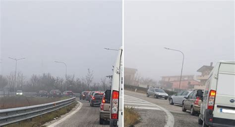 Auto Tenta Di Salire Contromano Sulla Rampa Di Uscita Della Ex