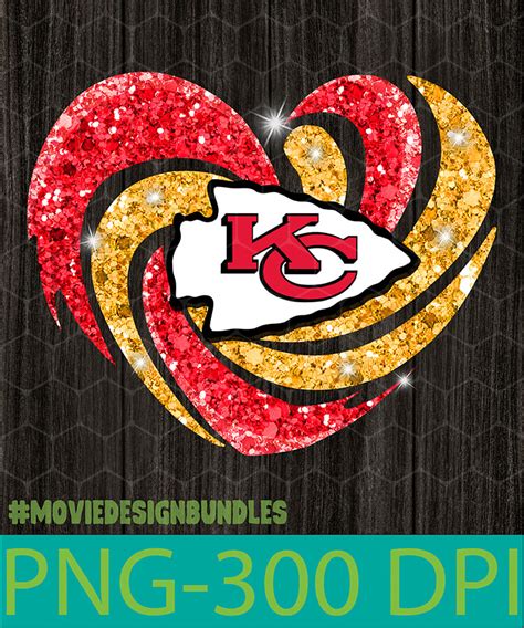 Kansas City Chiefs Heart Lip Glitter Png Clipart Illustration Movie