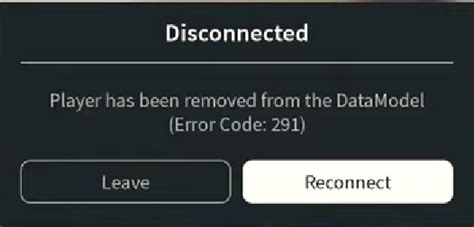 Ошибка 291 в Роблокс что значит и как ее исправить