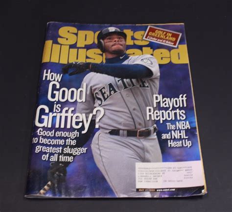 Ken Griffey Jr Sports Illustrated Seattle Mariners Baseball May