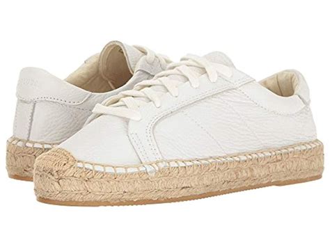 Lyst - Soludos Leather Platform Tennis Sneaker in White