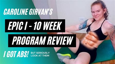 Epic I Program Caroline Girvan Review Results Youtube