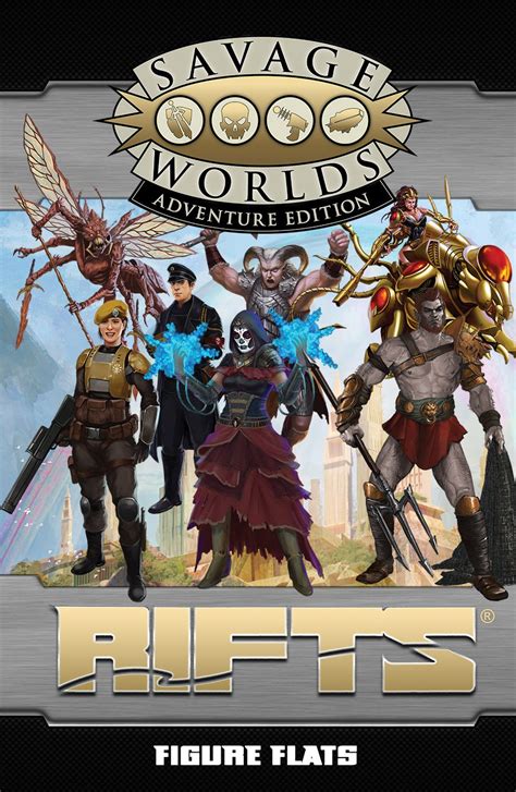 Rifts For Savage Worlds Figure Flats Set 1 PDF Pinnacle