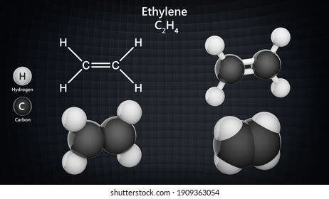 Structural Chemical Formula Molecular Structure Ethylene