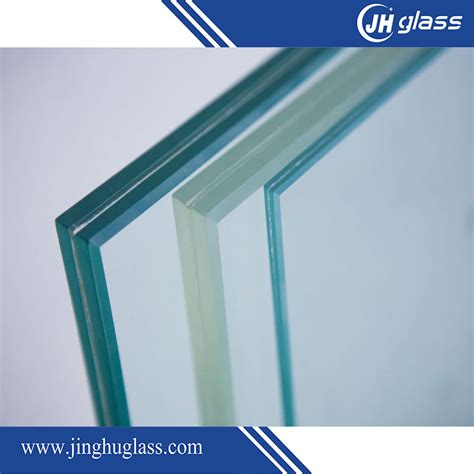 High Quality Factory Price 4 38 10 38mm Clear And Colored Safety Laminated Glass China