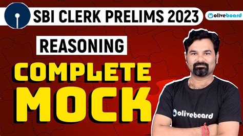 SBI Clerk Prelims 2023 24 Reasoning Complete Mock For SBI Clerk