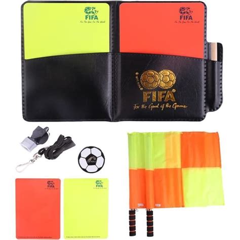 LYPPUL Cartes D Arbitre De Football Kit Arbitre Football Cartons