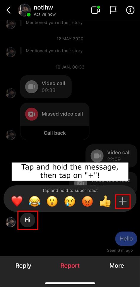 how to change reaction emojis on instagram