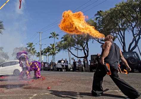 Dancing with fire - Hawaii Tribune-Herald