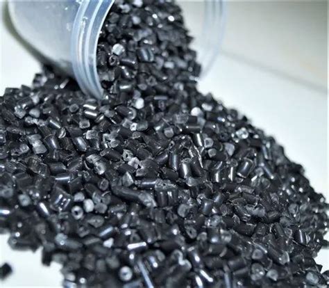 Asian Plastic Colored Reprocessed Hdpe Injection Granules Black Kg