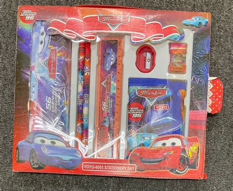 Disney Cars Stationery Set Hobbies And Toys Stationery And Craft