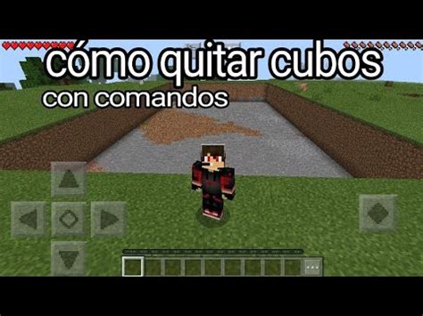 Como Quitar Bloques Con Comandos En Minecraft Sirve Para Cualquier