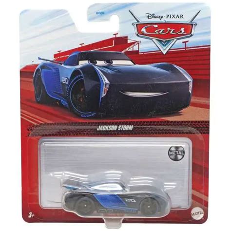 Disney Pixar Cars Cars 3 Metal Jackson Storm 155 Diecast Car 2023 Loose Mattel Toys Toywiz