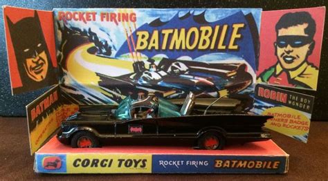 Corgi Batman Batmobile (1966). | Batman batmobile, Batmobile, Toy rocket