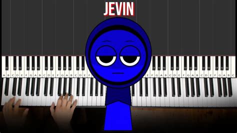 Incredibox Sprunki Horror Jevin Sound On Piano Youtube