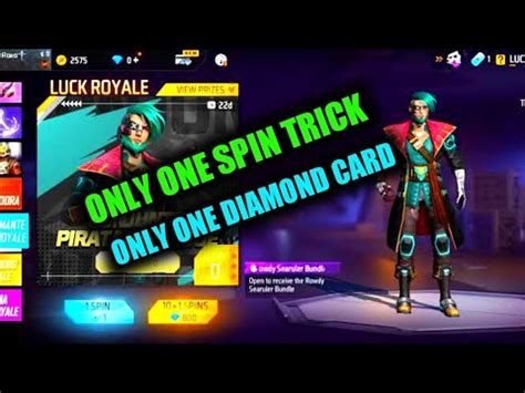 Free Fire New Diamond Royal Spin Trick Free Fire New Wapne Royal Spin