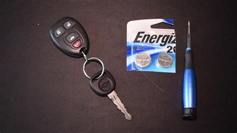 Change Battery Chevy Key Fob