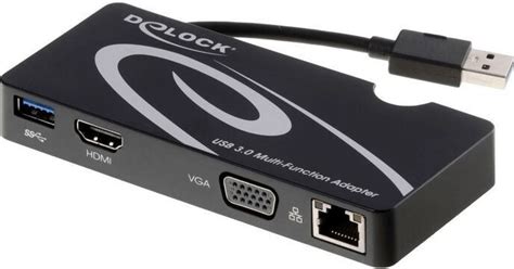 DeLock Adapter USB 3 0 Zu HDMI VGA Gigabit LAN USB 3 0 Ab 89 94