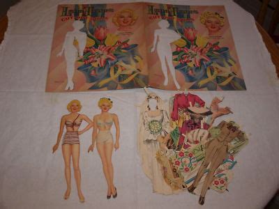 1945 LANA TURNER VINTAGE WHITMAN PAPER DOLLS NOT REPRO Antique Price