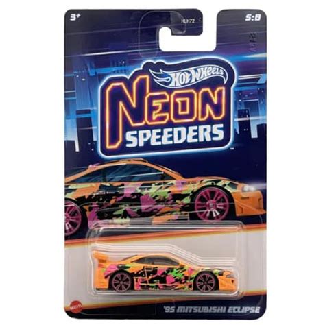 Hot Wheels Neon Speeders Mitsubishi Eclipse Shopee Malaysia