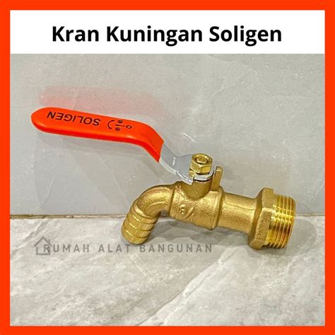 Jual Kran Kuningan Soligen Tipe E Keran Air Kran Tembok Taman