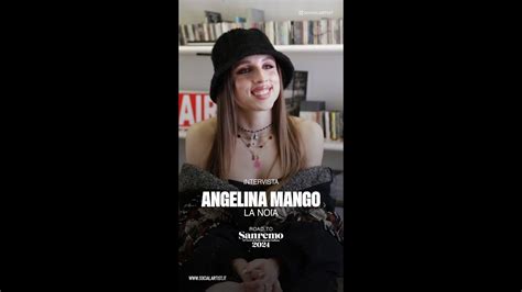 Angelina Mango Ci Racconta La Noia Sanremo Intervista Youtube