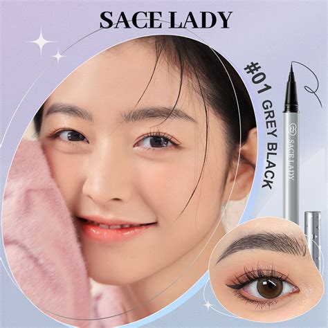 Sace Lady Ultra Fine Eyebrow Pencil Waterproof Long Lasting Natural