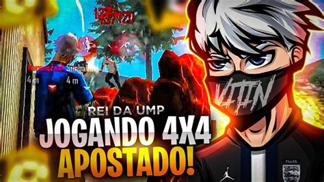 FREE FIRE AO VIVO JOGANDO 4X4 APOSTADO OS CRIAS ALISON FF