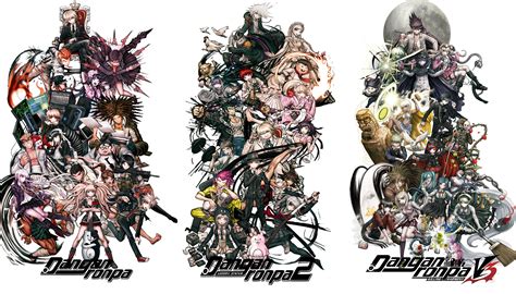 All Danganronpa Characters Wallpaper - Semilla Wallpaper