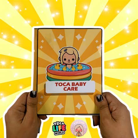 Toca Boca Baby Care Paper Doll ASWCAXQWCSD | Lazada PH